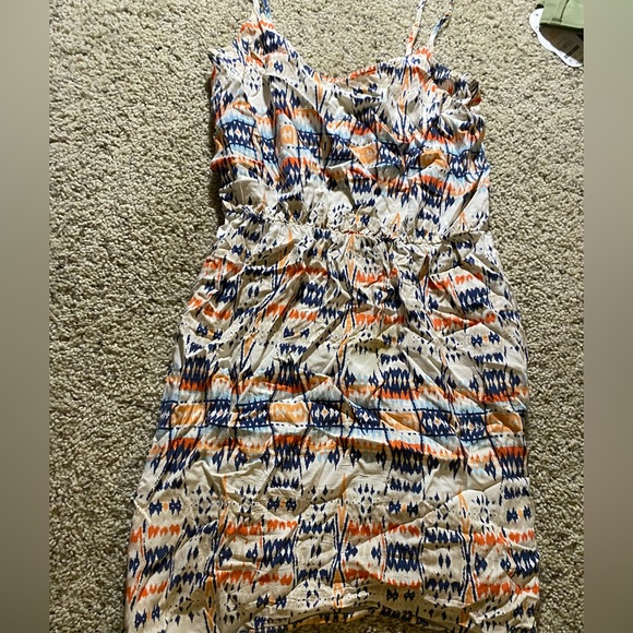 Muliti Colored Patterned Dress - Picture 3 of 3